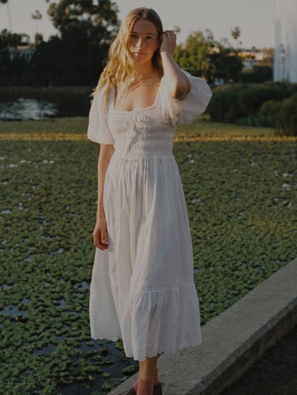 Christy Dawn The Ricarda Dress In Alabaster - Picture 10 of 16